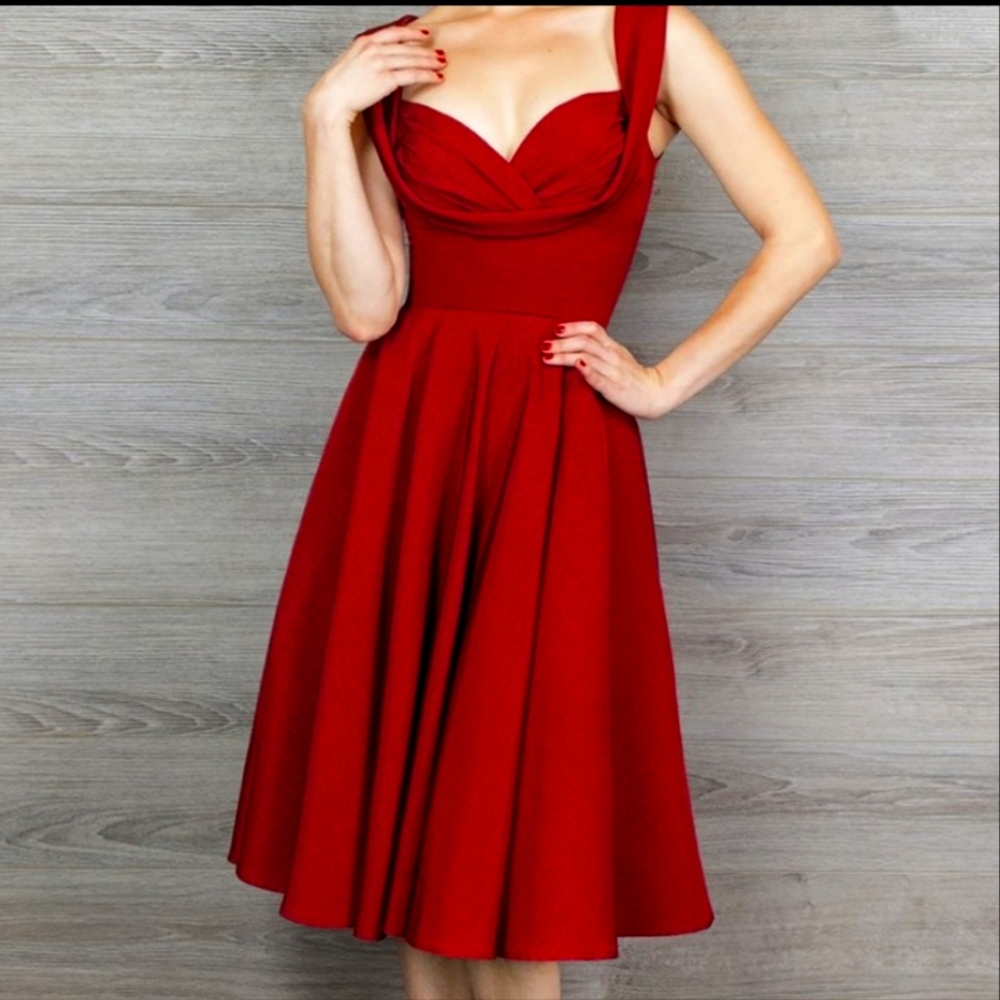 Pin-up style dress